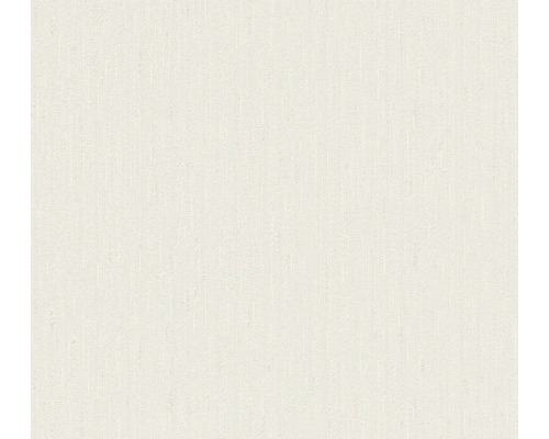 Papier peint intissé 39549-1 Casual Living structure mousse blanc Papier peint avec texture de tissu