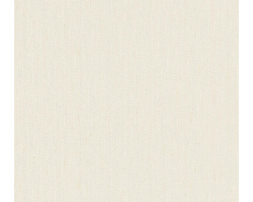 Papier peint intissé 39549-2 Casual Living structure mousse crème Papier peint textile avec une structure fine