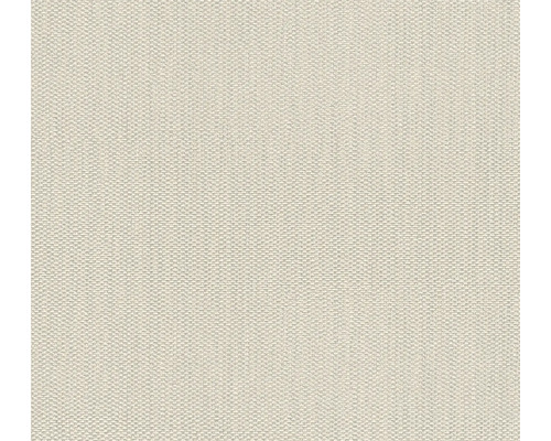 Papier peint intissé 3955-11 Casual Living aspect tissu crème argent