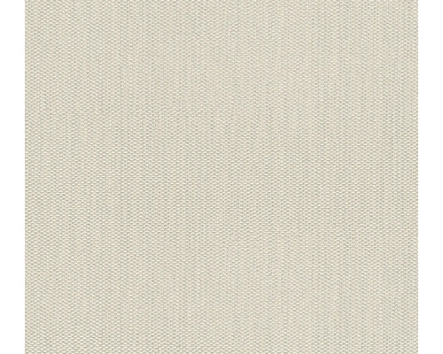 Papier peint intissé 3955-11 Casual Living aspect tissu crème argent Gros plan d''un tissu