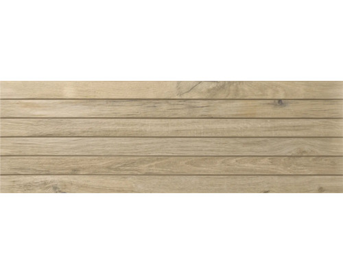 MIRAVA BERGEN Steingut Dekorfliese cedar BxLxS 33.3x100x1.04 cm