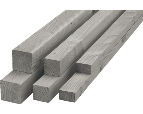Sous-construction en bois résineux gris 45x70x2500 mm