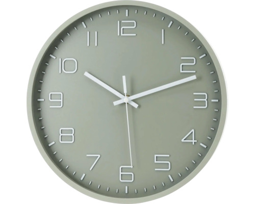 Horloge murale rainforest vert menthe Ø 30 cm Horloge murale ronde avec cadran