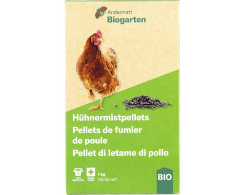 Andermatt Biogarten Hühnermistpellets 1 kg