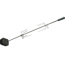 Grillspiess mit Halterungen und Griff für den Grill