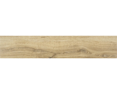 form&style FIRENZE Feinsteinzeug Wand- und Bodenfliese oak dark matt BxLxS 23x120x1 cm