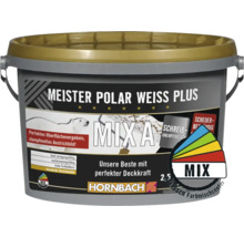 Eimer Meister Polar Weiss Plus Innenfarbe mit 2,5 Liter Inhalt