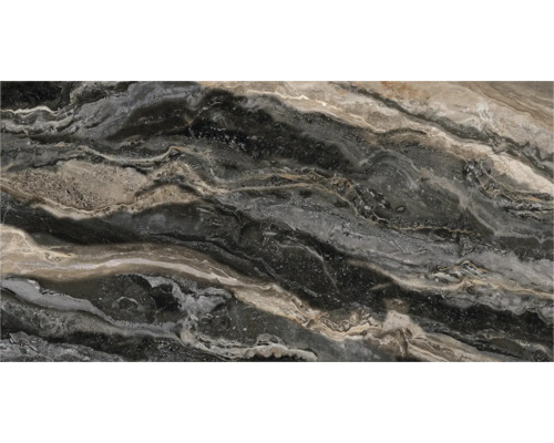 Feinsteinzeug Wand- und Bodenfliese Orobico B polished 75.5x151 cm Feinsteinzeug Wand- und Bodenfliese Orobico B polished 75.5x151 cm