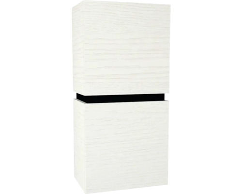 Armoire suspendue avec 2 portes et 1 tiroir Devo Viva 2.0 droite lxhxp 40x84x26 cm structure white