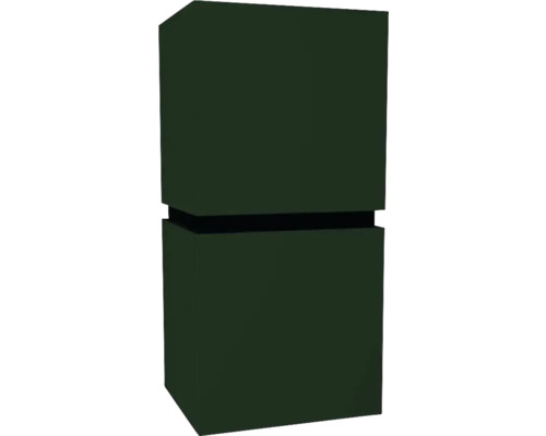 Armoire suspendue avec 2 portes et 1 tiroir Devo Viva 2.0 droite lxhxp 40x84x35 cm conifer green supermat