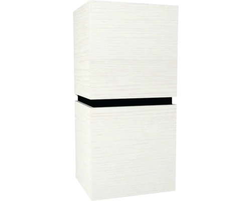 Armoire suspendue avec 2 portes et 1 tiroir Devo Viva 2.0 droite lxhxp 40x84x35 cm structure white