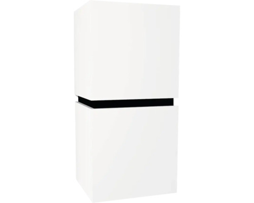 Armoire suspendue avec 2 portes et 1 tiroir Devo Viva 2.0 droite lxhxp 40x84x35 cm premium white supermat