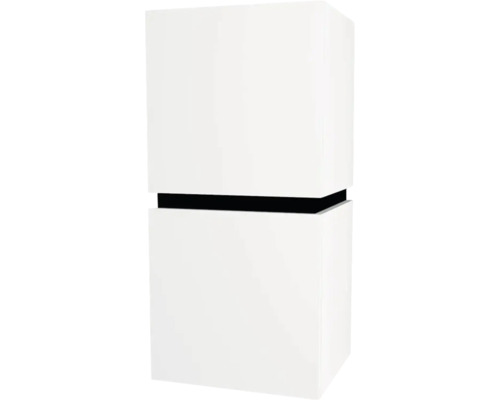 Armoire suspendue avec 2 portes Devo Viva 2.0 gauche lxhxp 40x84x26 cm premium white supermat