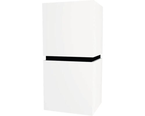 Armoire suspendue avec 2 portes Devo Viva 2.0 gauche lxhxp 40x84x35 cm premium white supermat