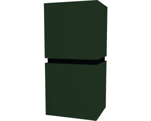 Armoire suspendue avec 2 portes Devo Viva 2.0 gauche lxhxp 40x84x35 cm conifer green supermat