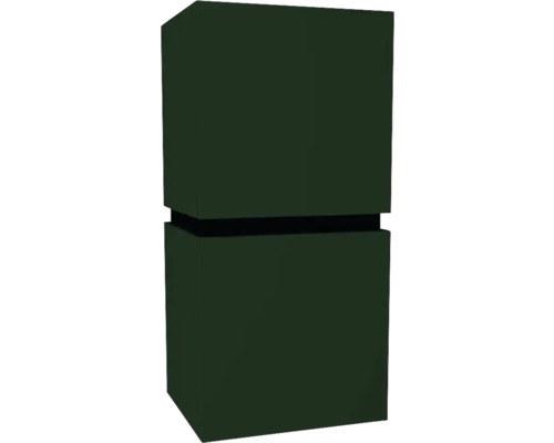 Hängeschrank mit 2 Türen Devo Viva 2.0 rechts BxHxT 40x84x35 cm conifer green supermatt