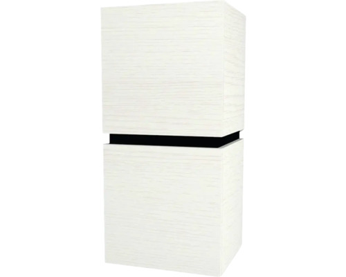 Armoire suspendue avec 2 portes Devo Viva 2.0 gauche lxhxp 40x84x35 cm structure white