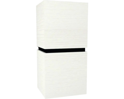 Armoire suspendue avec 2 portes Devo Viva 2.0 droite lxhxp 40x84x35 cm structure white