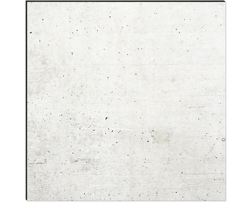 Crédence de cuisine mySpotti Profix White Concrete Mur en béton 100 x 60 cm PX-10060-1538-HB