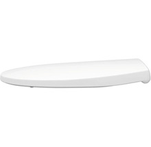 REIKA WC-Sitz MINO weiss Scharniere kupfer poliert mit Absenkautomatik und Quick&Clean universell passend
