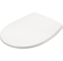 Weisser WC-Sitz aus Kunststoff