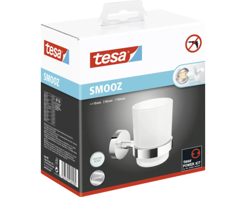 Tesa Smooz Gobelet à brosse à dents dans sa boîte