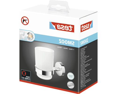 Emballage d''un gobelet porte-brosse à dents Tesa Smooz