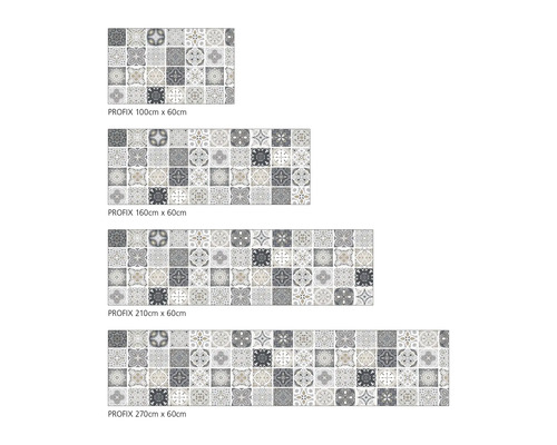 Stickers de carrelage de différentes tailles avec motif de mosaïque