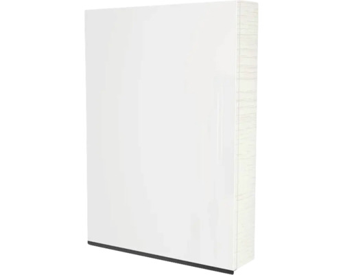 Armoire de toilette Devo Viva 2.0 gauche lxhxp 60x85x15 cm structure white Armoire haute de salle de bains blanche