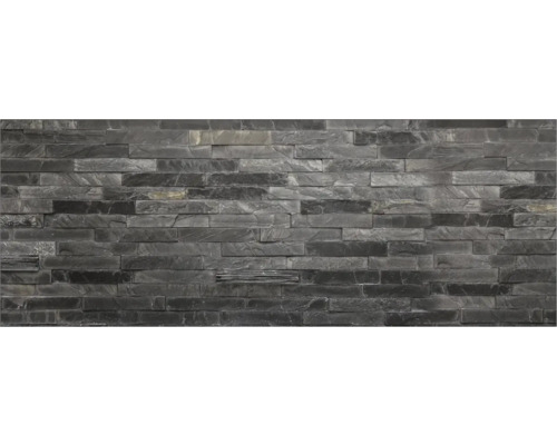 Crédence de cuisine mySpotti Profix Black Bricks 160 x 60 cm PX-16060-1247-HB