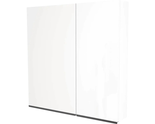 Spiegelschrank Devo Viva 2.0 links BxHxT 70x85x15 cm premium white supermatt