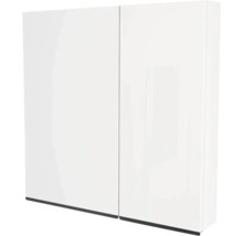 Armoire de toilette Devo Viva 2.0 gauche lxhxp 85x85x15 cm premium white supermat