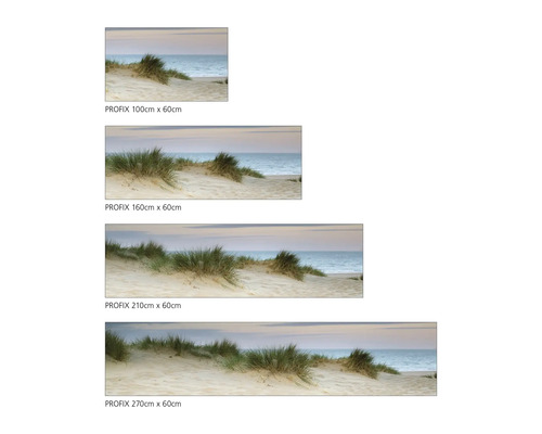 Image murale PROFIX avec paysage de dunes en différentes tailles.