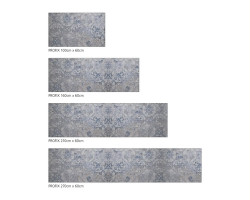 Plusieurs protections de table ProFIX de différentes tailles avec motif