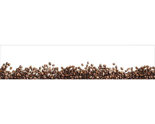 Crédence de cuisine mySpotti Profix Mr. Beans grains de café 270 x 60 cm PX-27060-1507-HB
