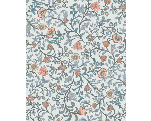 Papier peint intissé 47627 Heritage Floral bleu