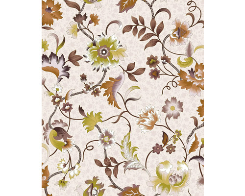 Papier peint intissé 47646 Heritage Floral brun beige