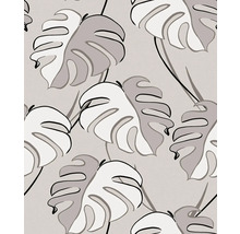 Papier peint à motif de feuille de monstera