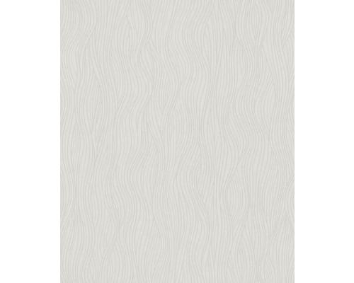 Papier peint intissé 82402 Kylie vagues beige Papier peint avec motif de lignes ondulées