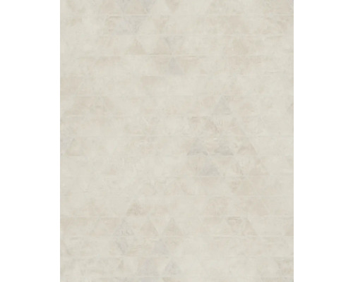 Papier peint intissé 82423 Kylie géométrique beige Motif de carreaux avec motif triangulaire