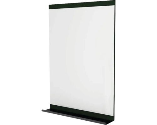 Miroir avec tablette Devo Viva 2.0 60x85x12 cm conifer grey supermat/black