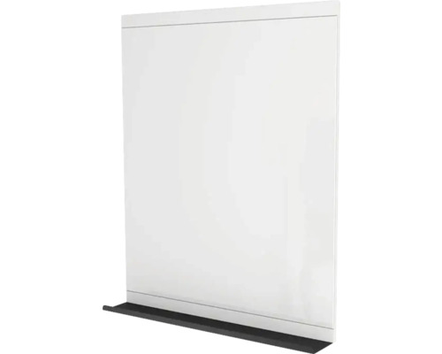 Miroir avec tablette Devo Viva 2.0 70x85x12 cm premium white supermat/black