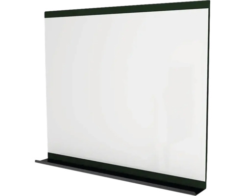 Miroir avec tablette Devo Viva 2.0 100x85x12 cm conifer grey supermat/black