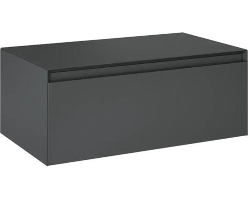 Meuble sous lavabo Jungborn DECEM lxhxp 80x31.9x45.8 cm anthracite mat