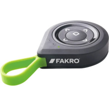 Logo Fakro. Télécommande sans fil pour commande de fenêtre de toit.