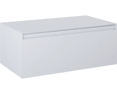 Meuble sous lavabo Jungborn DECEM lxhxp 80x31.9x45.8 cm stone mat