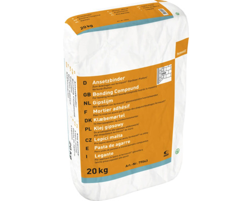 Sac de mortier adhésif pour la pose de plaques de plâtre Fermacell, 20 kg