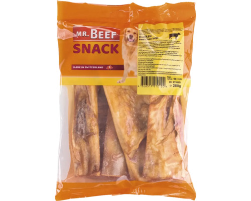 En-cas pour chiens, Mr. Beef Bullkau 15 cm 250 g friandises à mâcher