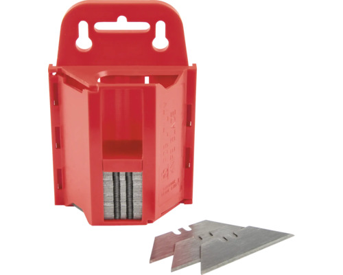 Lames trapèze avec distributeur pour cutters