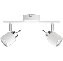 Plafonnier avec deux spots